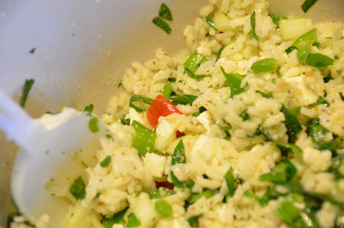 Mediterranean Rice Salad – Cahokia Rice
