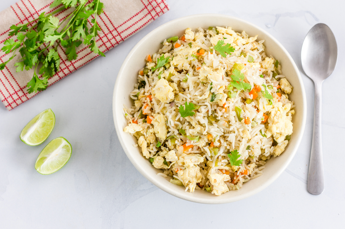 Higher Protein, Low Glycemic Fried Rice Recipe | Cahokia Rice