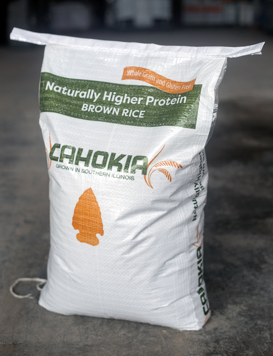 High Protein Brown Rice Higher Protein Brown Rice - 25 lb – Cahokia Rice